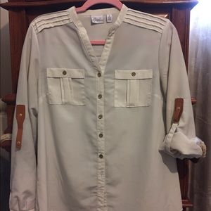 Kim Rogers Cream blouse